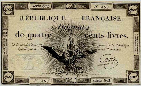 assignaat of Frans papiergeld